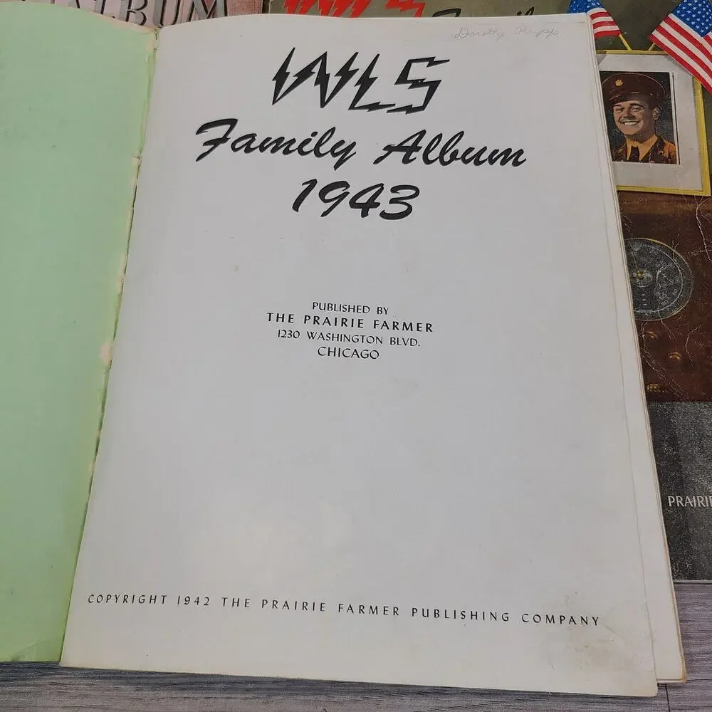 WLS Family Album Magazine 1940's‎ 1950's WWII Post War Chicago Bundle Of 8